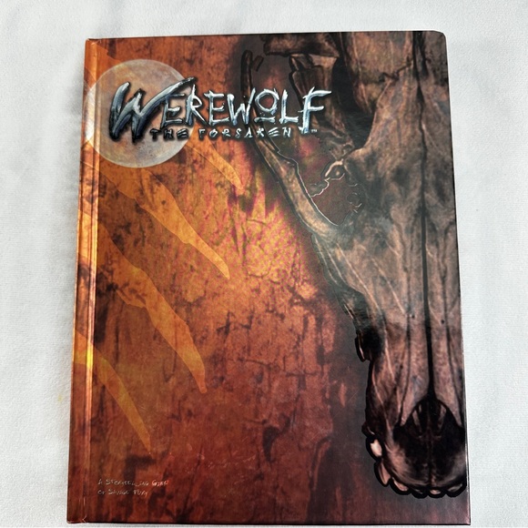Werewolf The Forsaken Storytelling Game Roleplaying Hardcover Monster Game Night - Picture 1 of 11